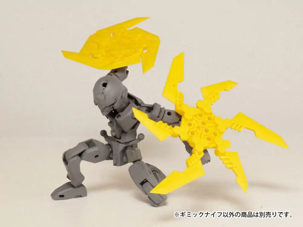 Original Character Plastic Model Kit Pop Series08: Gimic knife3 Yellow 4 cm Produktfoto
