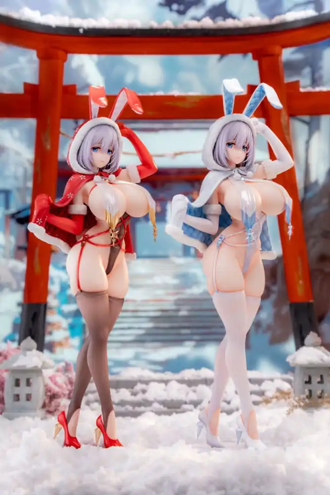 Original Character PVC Statuen 1/5 Snow Bunny Illustrated by Mataro Deluxe Ver. 33 cm Produktfoto