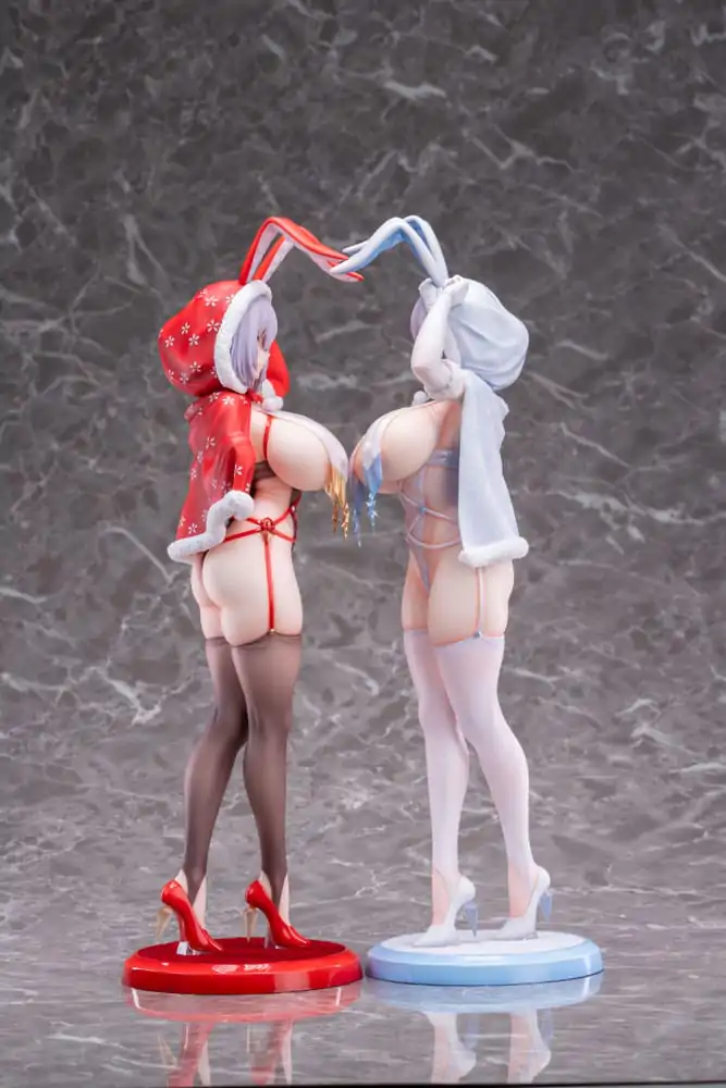 Original Character PVC Statuen 1/5 Snow Bunny Illustrated by Mataro Deluxe Ver. 33 cm Produktfoto