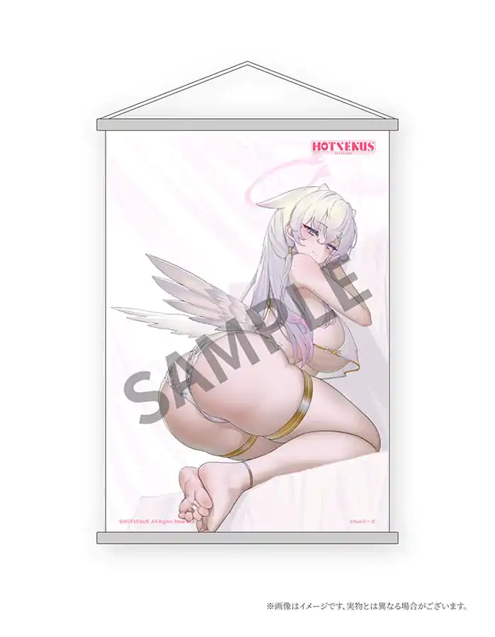 Original Character Statue 1/6 Pure White Angel-chan Tapestry Set Edition 27 cm Produktfoto