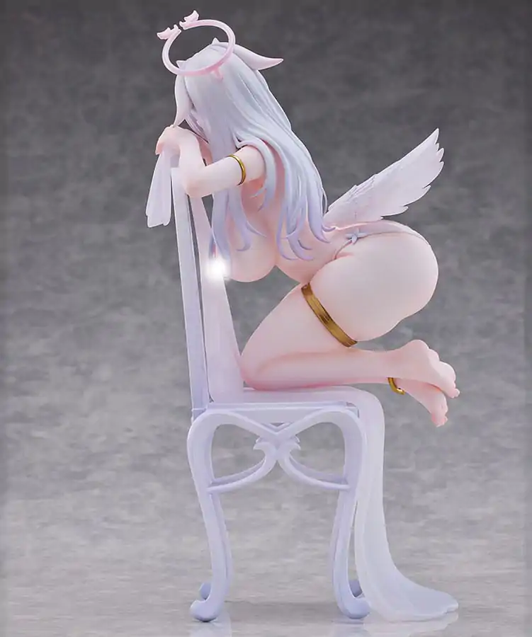 Original Character Statue 1/6 Pure White Angel-chan Tapestry Set Edition 27 cm Produktfoto