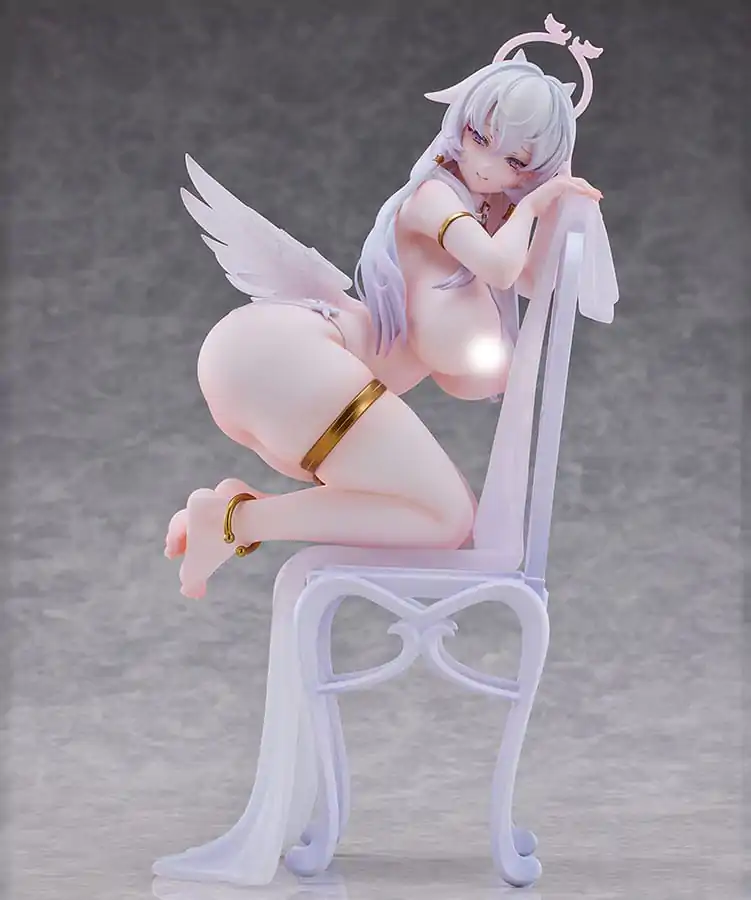 Original Character Statue 1/6 Pure White Angel-chan Tapestry Set Edition 27 cm Produktfoto