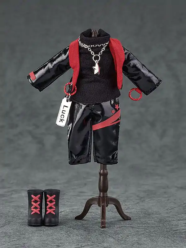 Original Character Zubehör-Set für Nendoroid Doll Actionfiguren Outfit Set: Idol Outfit - Boy (Deep Red) termékfotó