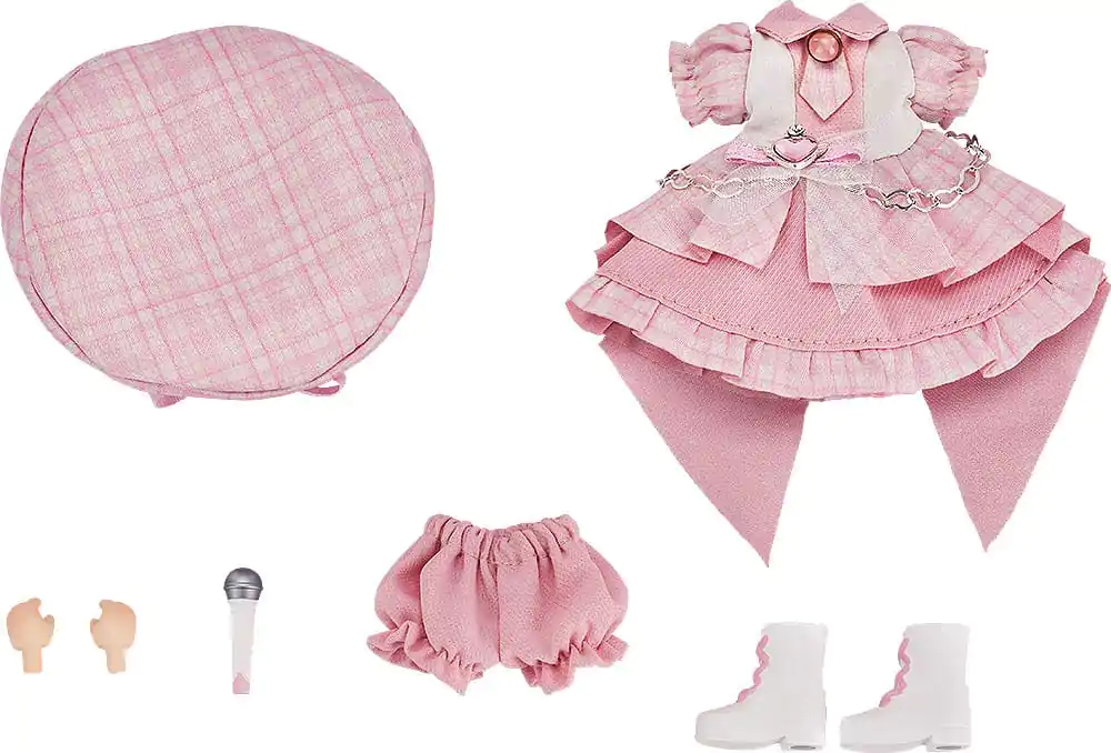 Original Character Zubehör-Set für Nendoroid Doll Actionfiguren Outfit Set: Idol Outfit - Girl (Baby Pink) termékfotó