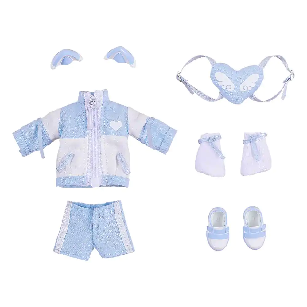 Original Character Zubehör-Set für Nendoroid Doll Actionfiguren Outfit Set: Subculture Fashion Tracksuit (Blue) termékfotó