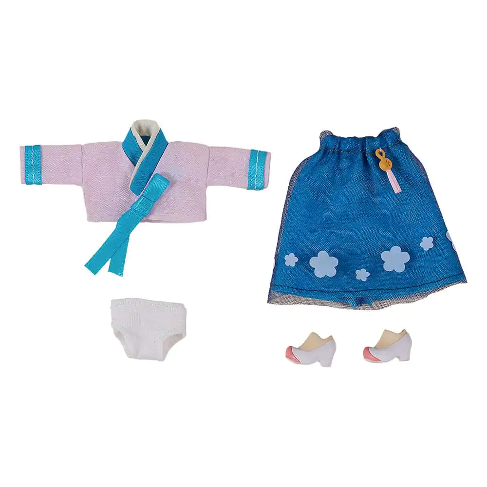 Original Character Zubehör-Set für Nendoroid Doll Actionfiguren Outfit Set: World Tour Korea - Girl (Blue) Produktfoto