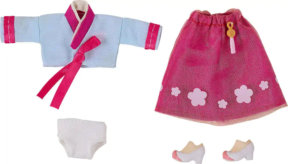 Original Character Zubehör-Set für Nendoroid Doll Actionfiguren Outfit Set: World Tour Korea - Girl (Pink) Produktfoto