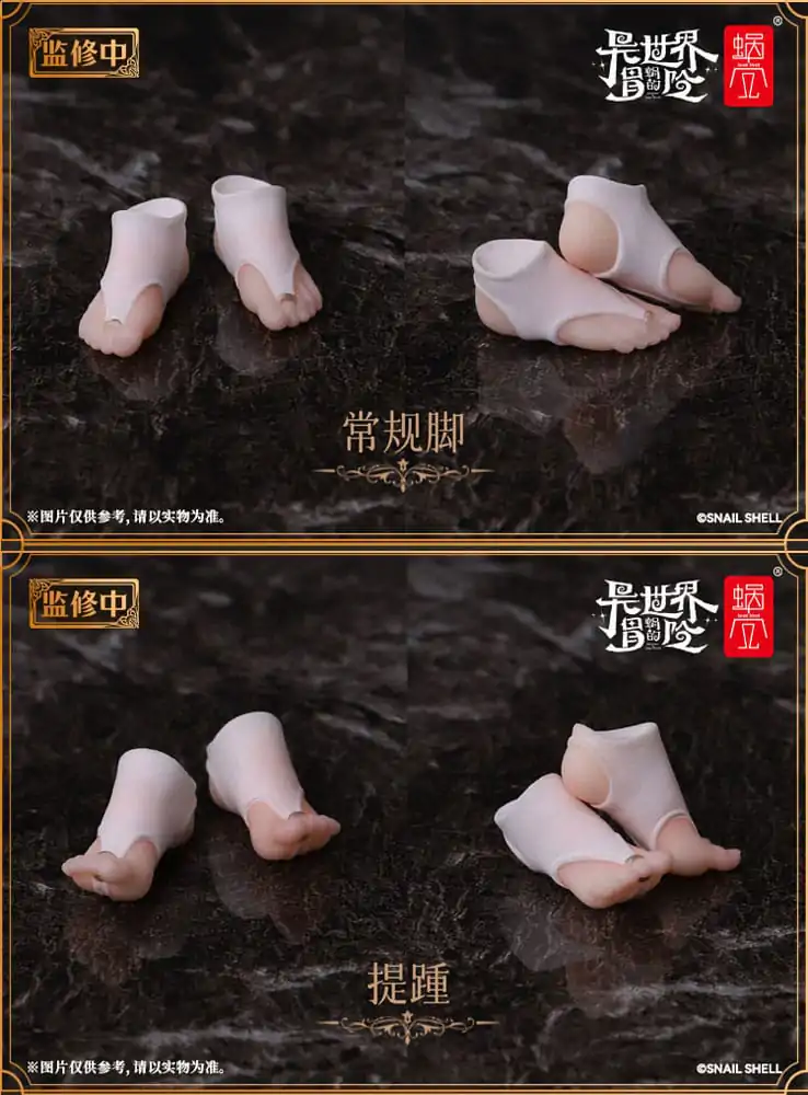 Original Character Zubehör Set für Actionfiguren 1/12 Option Foot Parts Set for Sister Muse Asdo Produktfoto