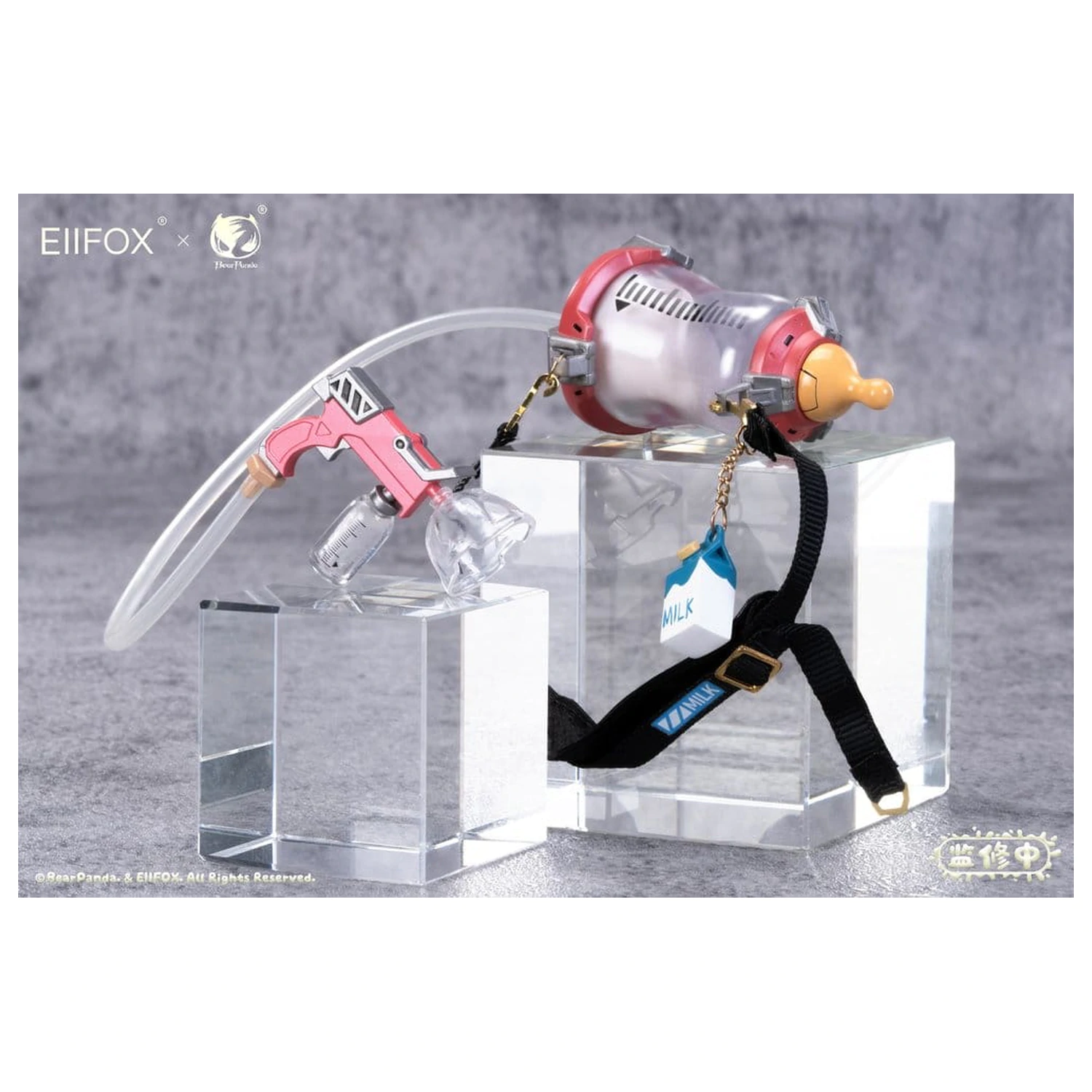 Original Charakter Actionfigur 1/8 Eiifox & BearPanda Nyuugyuu Momo 21 cm Produktfoto