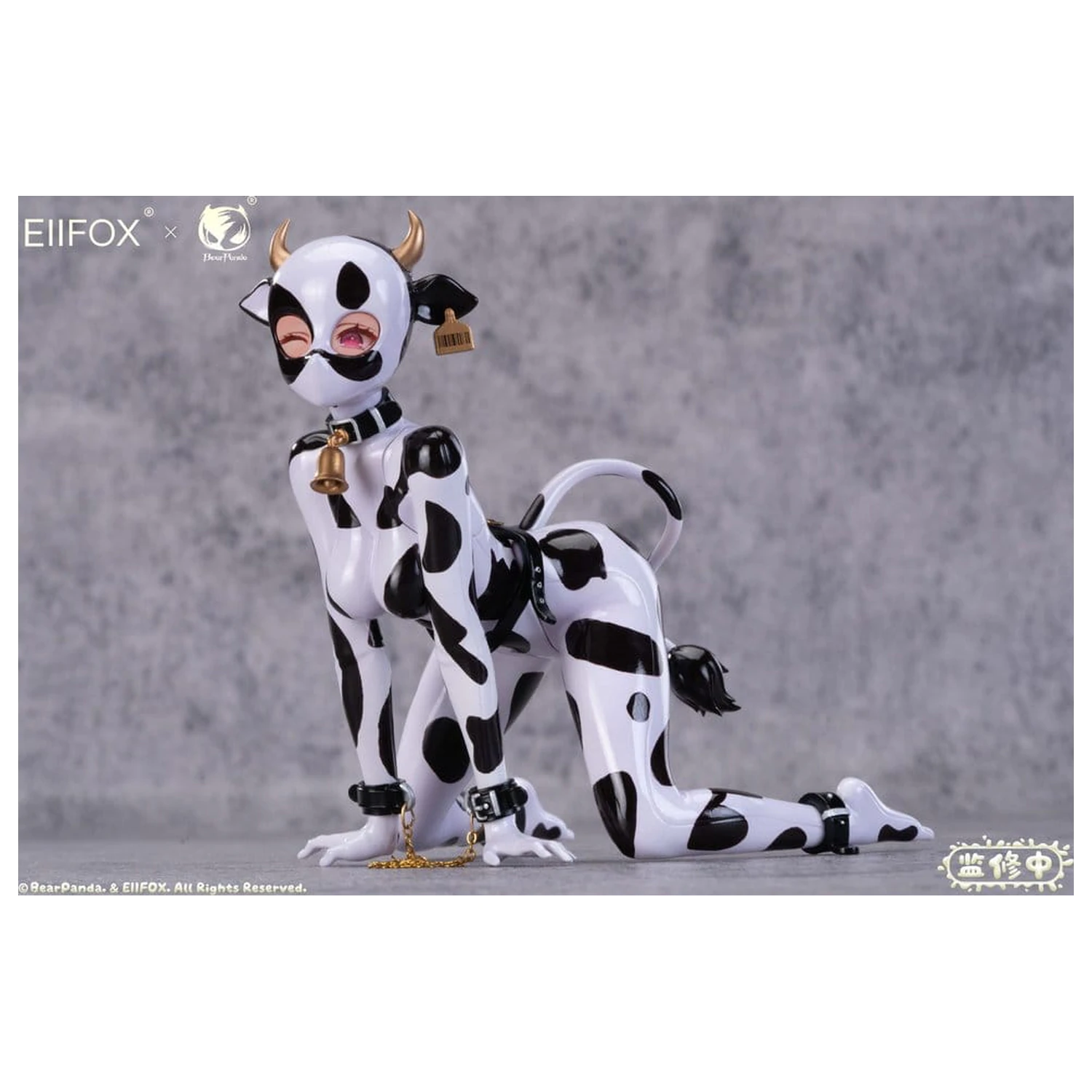 Original Charakter Actionfigur 1/8 Eiifox & BearPanda Nyuugyuu Momo 21 cm Produktfoto