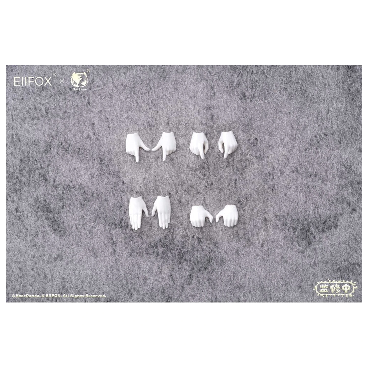 Original Charakter Actionfigur 1/8 Eiifox & BearPanda Nyuugyuu Momo 21 cm Produktfoto