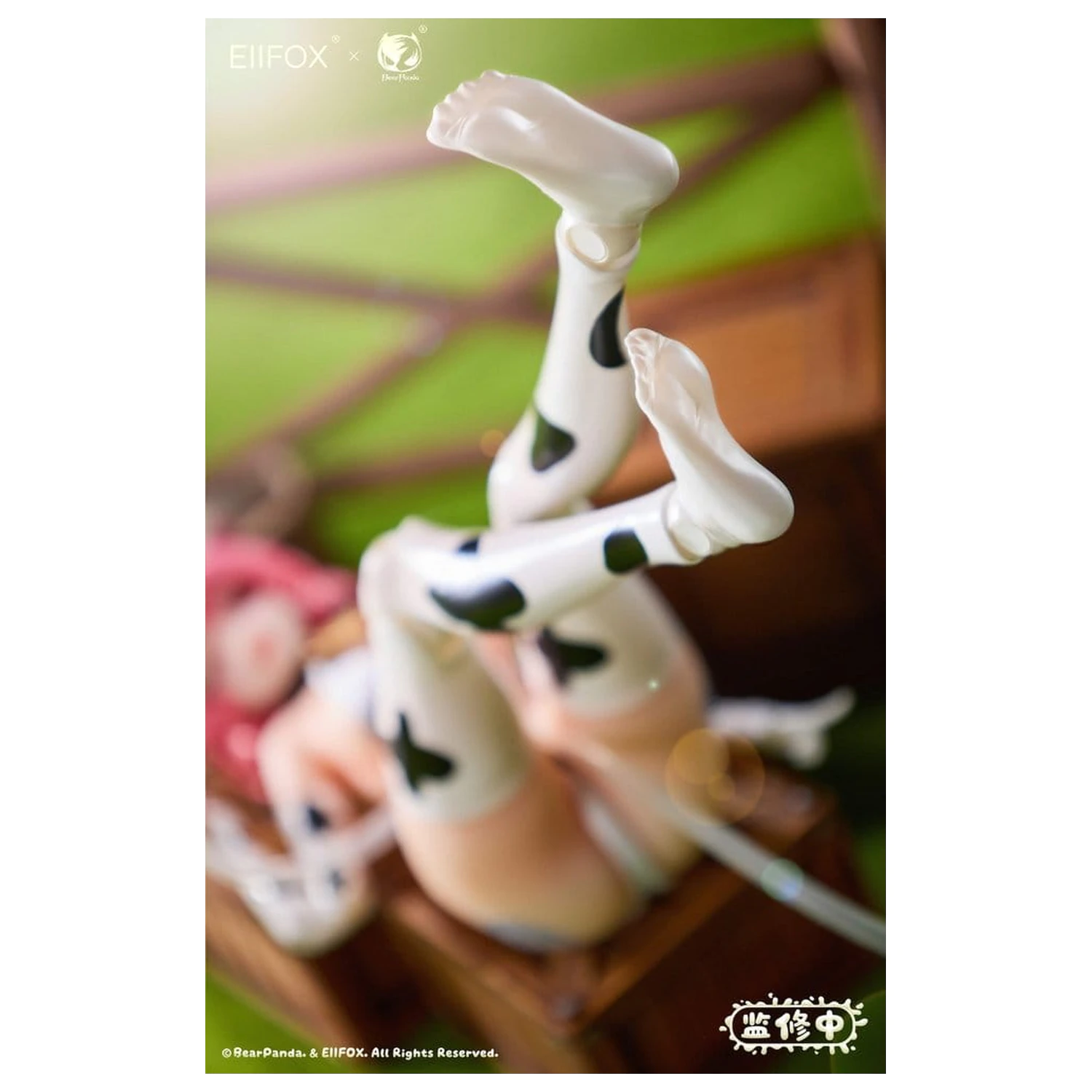 Original Charakter Actionfigur 1/8 Eiifox & BearPanda Nyuugyuu Momo 21 cm Produktfoto