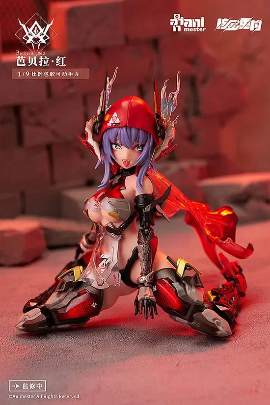 Original Character Plastic Model Kit Alloy Articulated Assemblable Model Thunderbolt-Barbera Red 21 cm Produktfoto