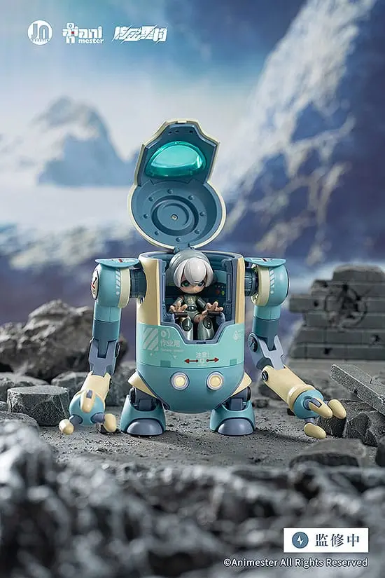 Original Character Plastic Model Kit Alloy Articulated Assemblable Model Topupu Robot 12 cm Produktfoto