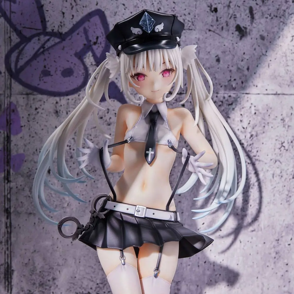 Original Character PVC Statue Angel Police Illustration by Rurudo 23 cm termékfotó