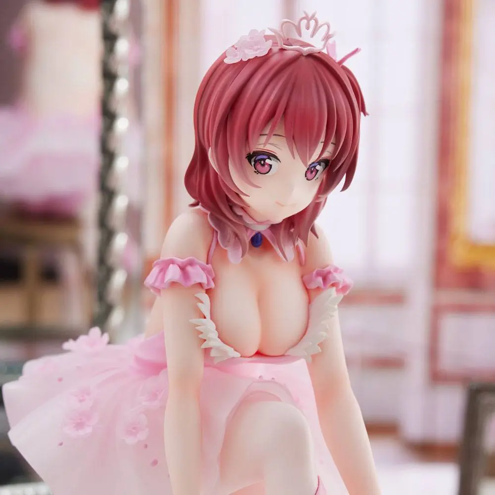 Original Character PVC Statue Anmi Illustration Flamingo Ballet Red Hair Girl 24 cm Produktfoto