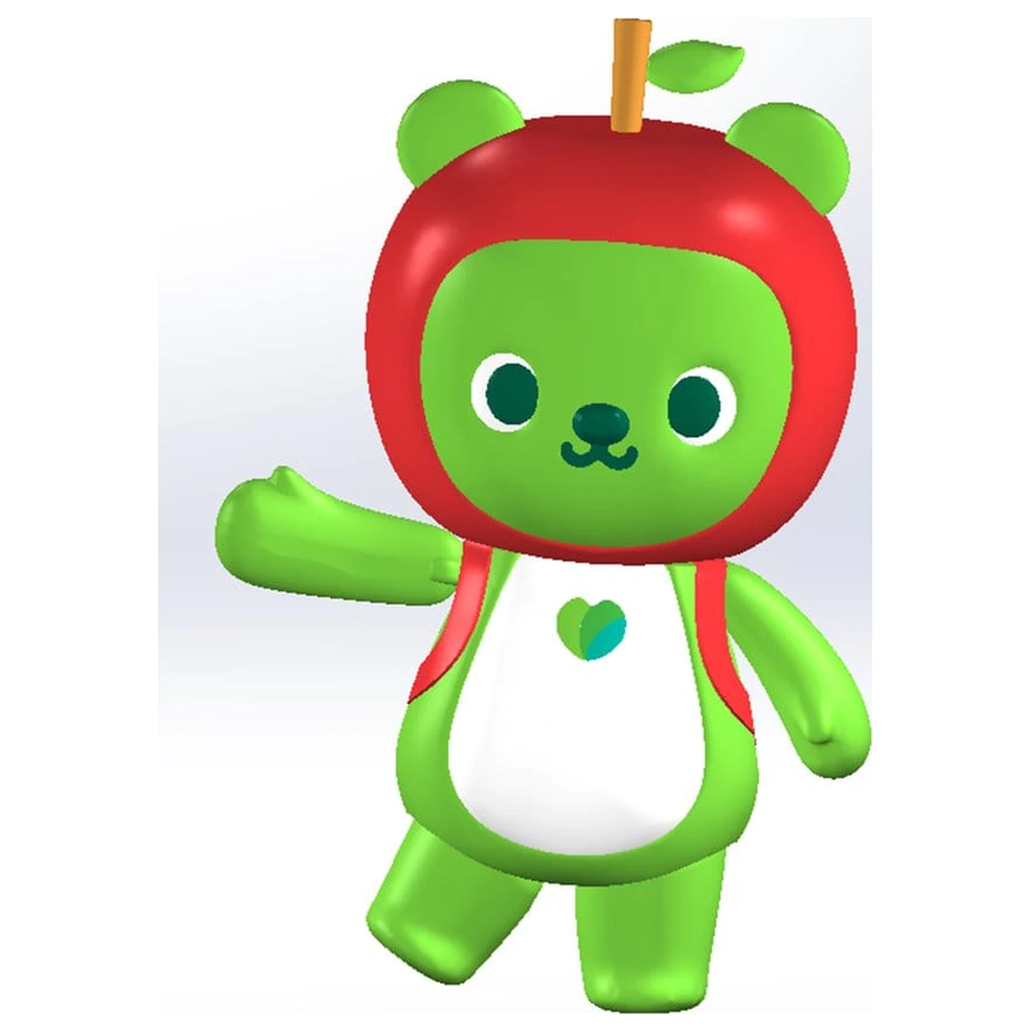 Original Character Kunststoffmodellbausatz Arukuma 10 cm Produktfoto