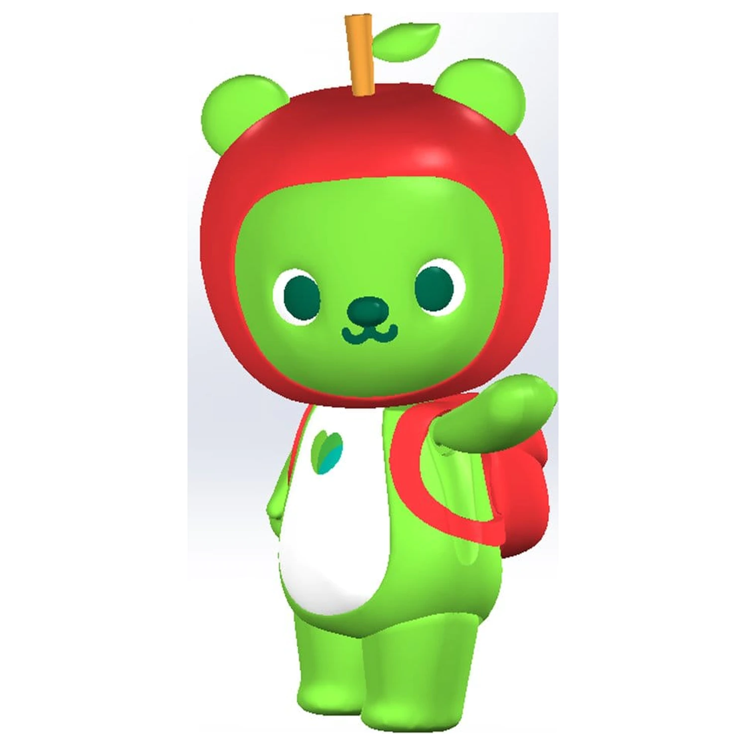 Original Character Kunststoffmodellbausatz Arukuma 10 cm Produktfoto