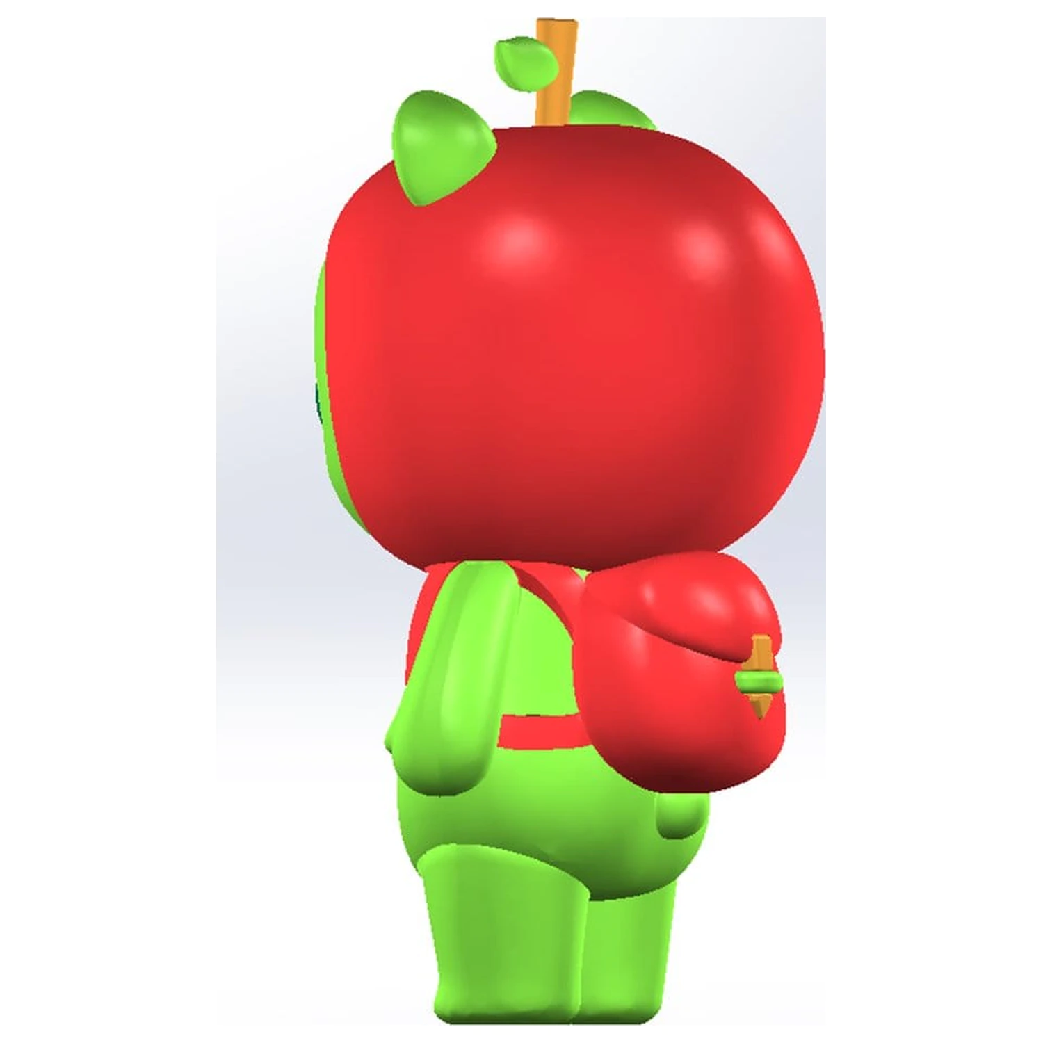 Original Character Kunststoffmodellbausatz Arukuma 10 cm Produktfoto