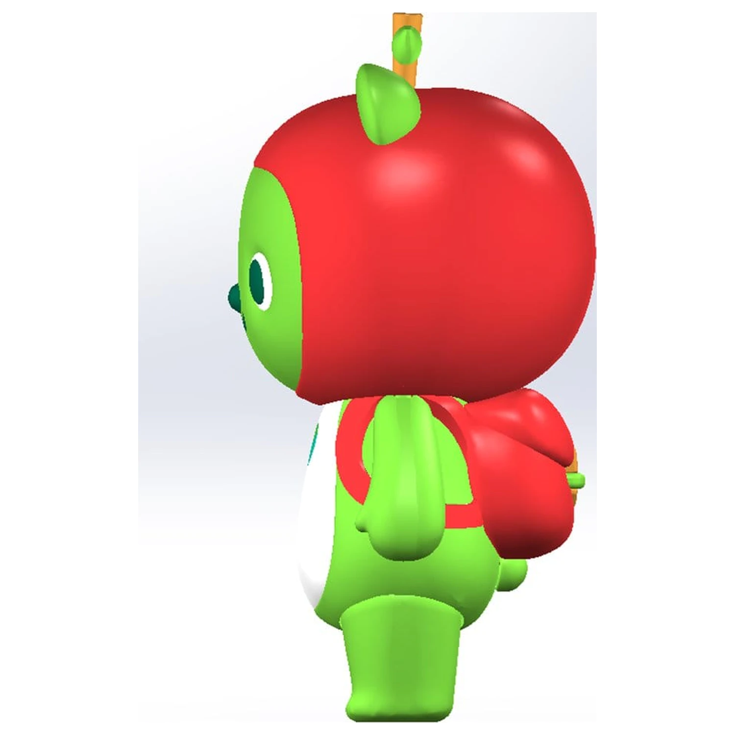 Original Character Kunststoffmodellbausatz Arukuma 10 cm Produktfoto