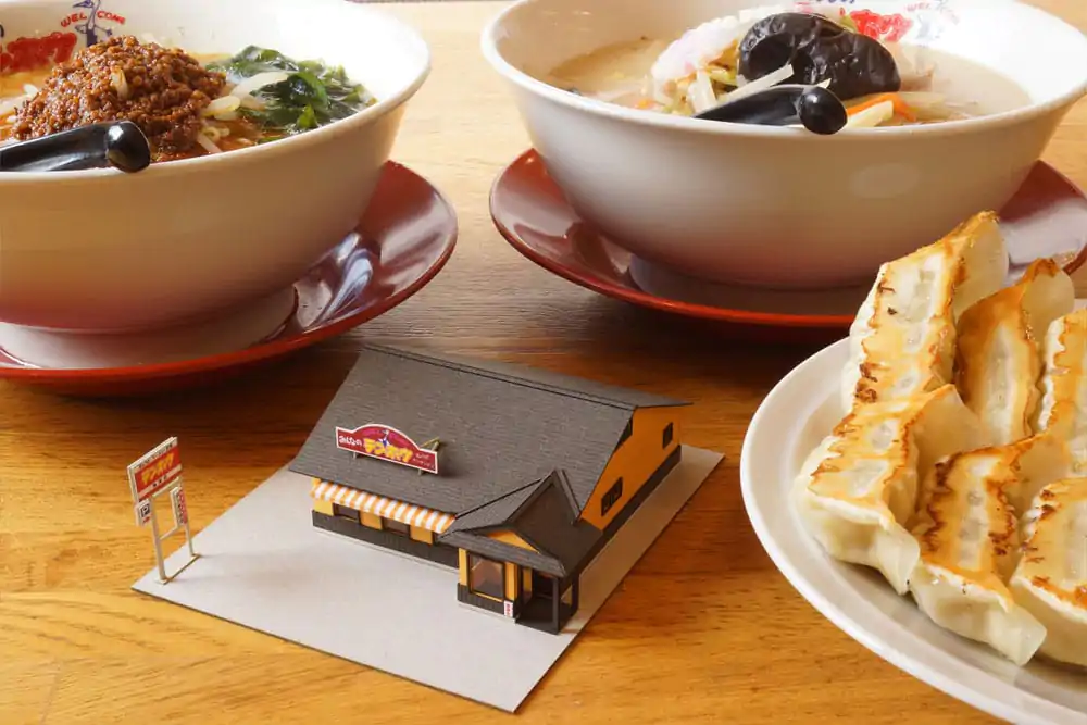 Original Character Bloom Anitecture Paper Model Kit 1/150 Minnano Tenhohouse (Suwa Jounanten) 4 cm Produktfoto