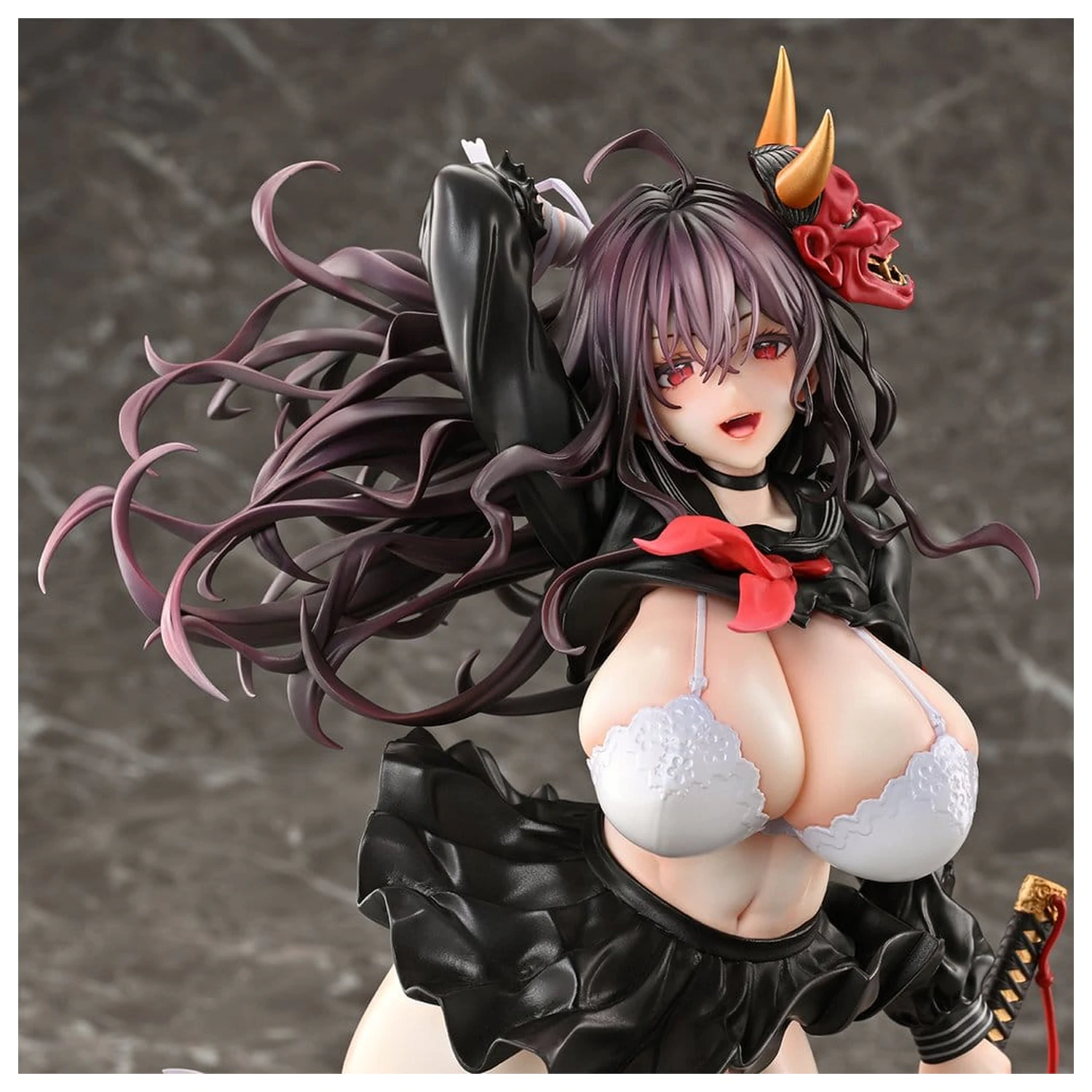 Original Character by Mataro PVC 1/6 Reika Danzaiin Demon Exorcist Student Council President Statue 26 cm Produktfoto