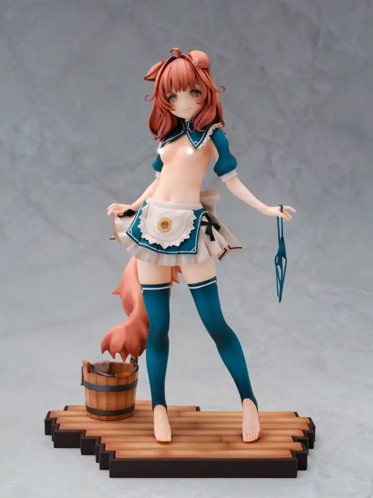 Original Character by Sawayaka Samehada Statue 1/6 Animal Ears Maid Kikimora 25 cm Produktfoto