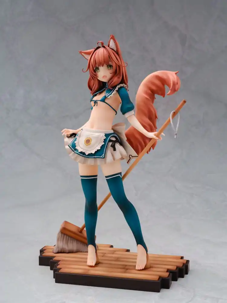 Original Character by Sawayaka Samehada Statue 1/6 Animal Ears Maid Kikimora 25 cm Produktfoto