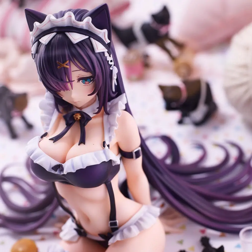 Original Character Statue PVC Cat Maid 15 cm termékfotó