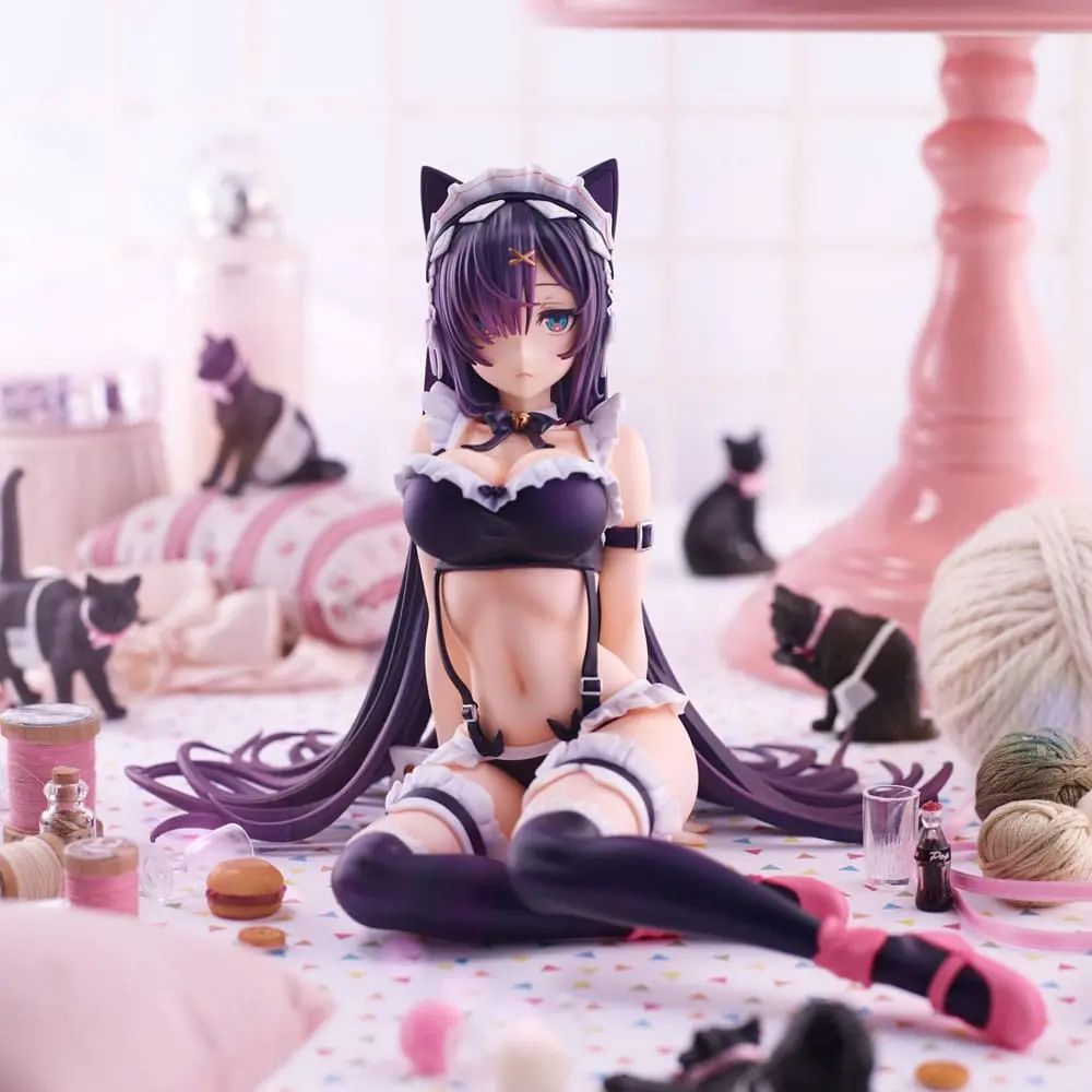 Original Character Statue PVC Cat Maid 15 cm termékfotó