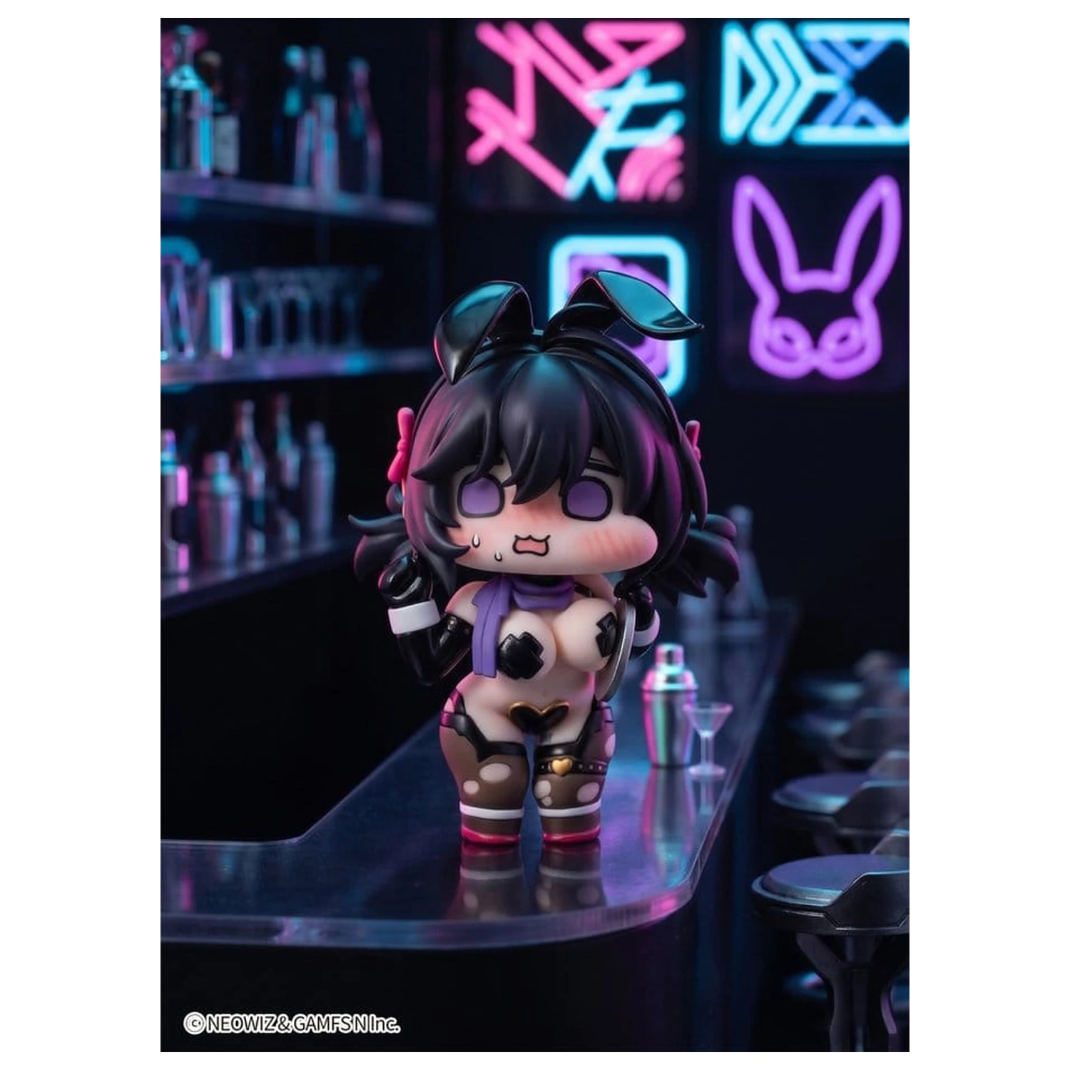Original Character PVC Figur Celebrity Bunny Loen-chan x illustration by JAZZ JACK 10 cm Produktfoto