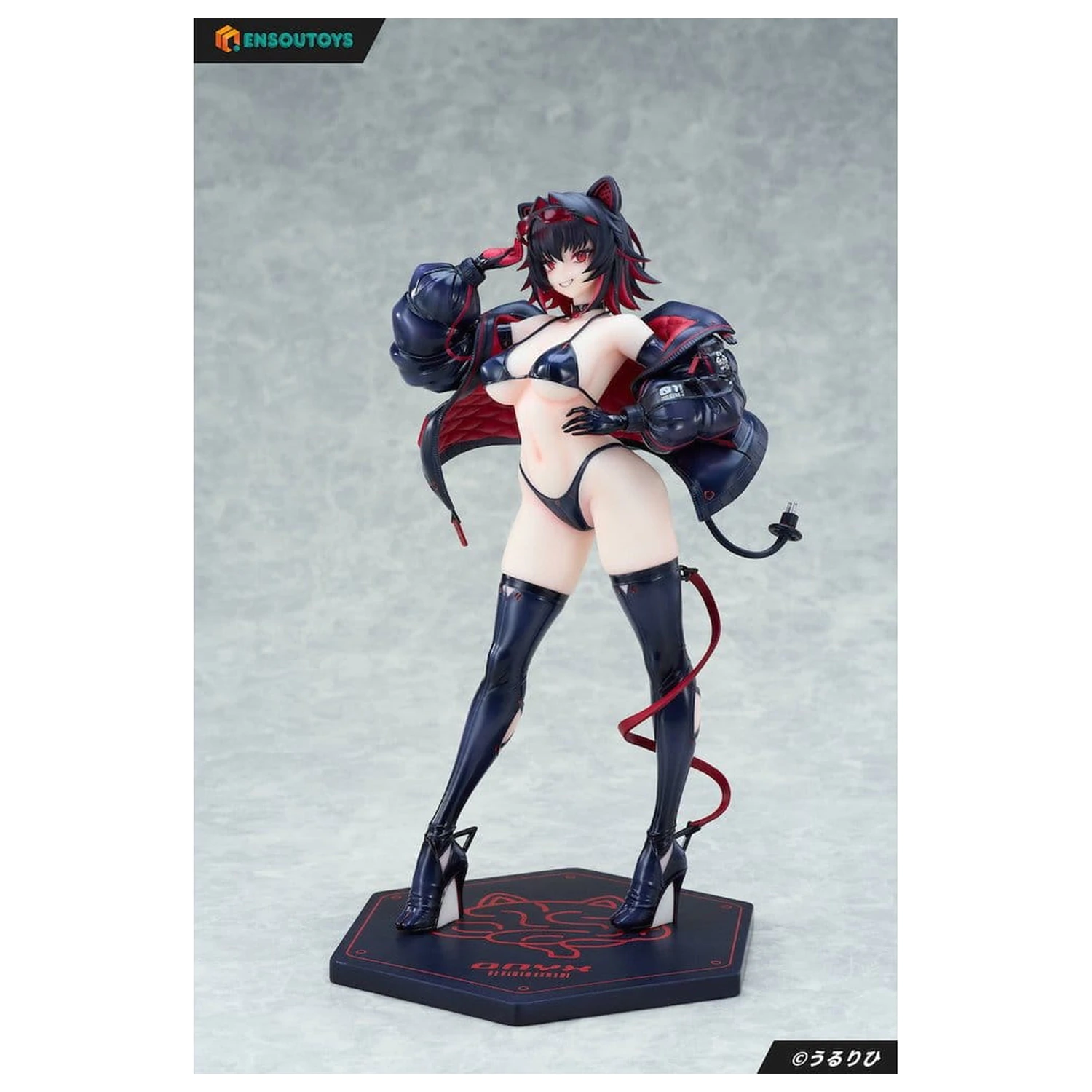 Original Character Cyber Pets PVC Figur Onyx Produktfoto