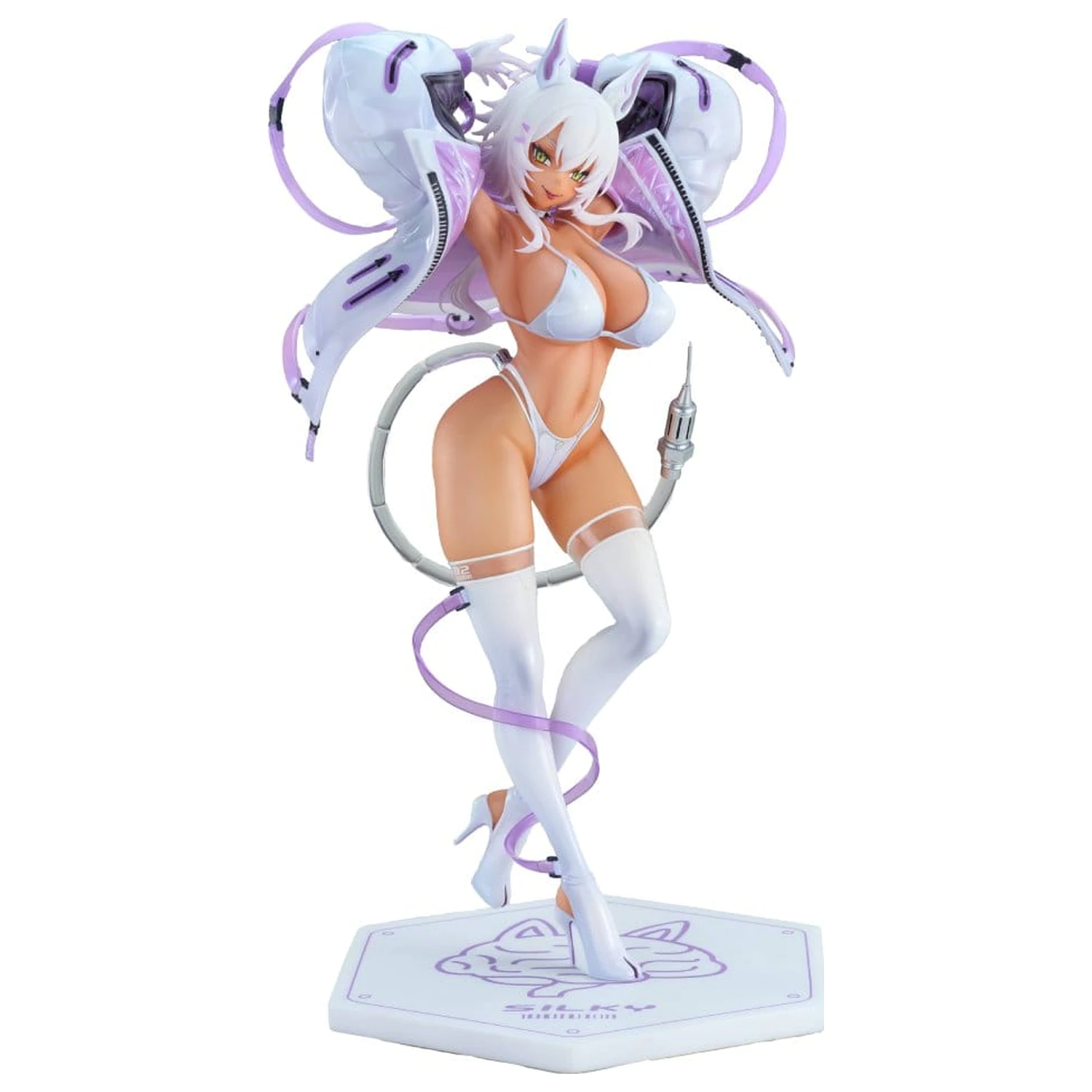 Original Character Cyber Pets PVC Figur Silky 29 cm Produktfoto
