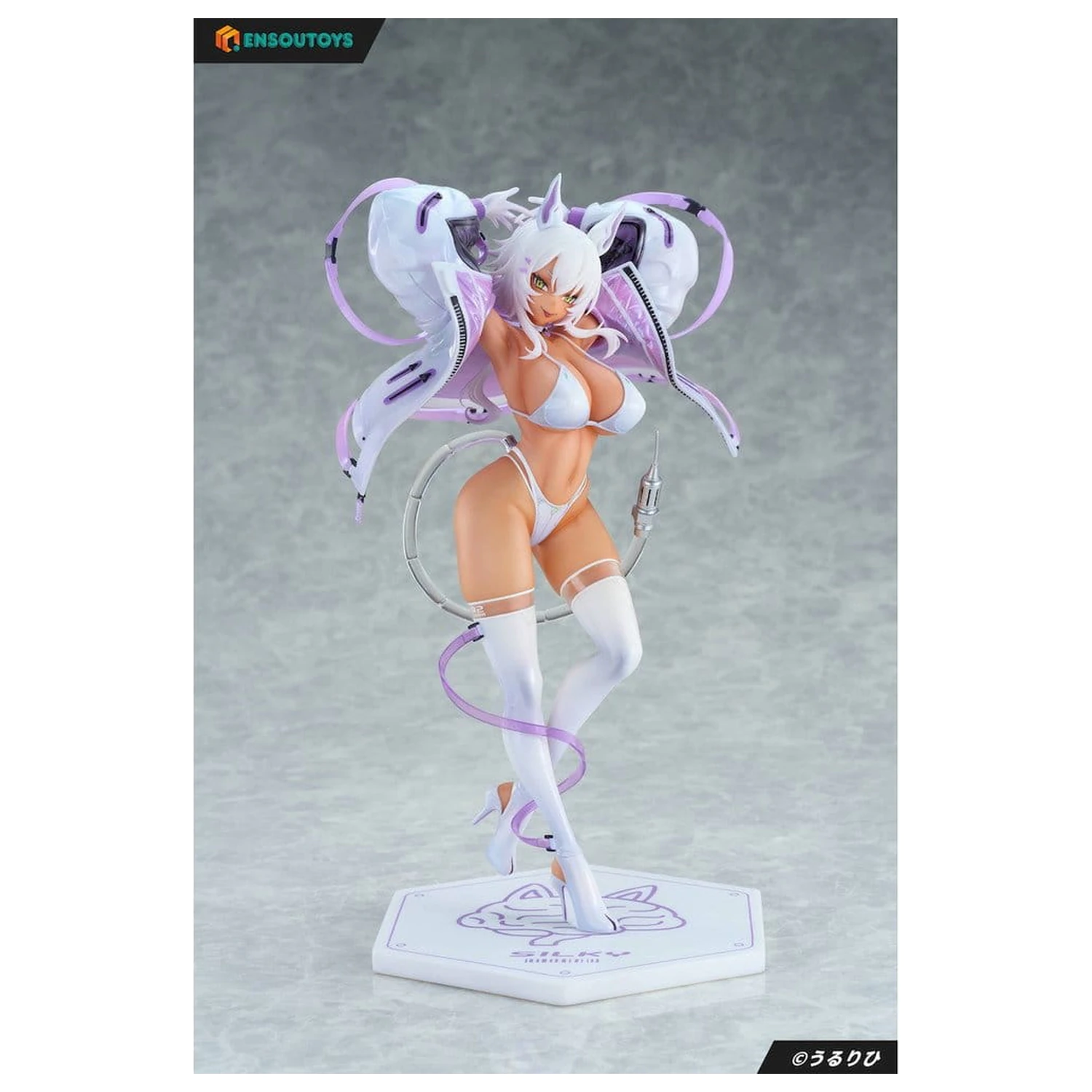 Original Character Cyber Pets PVC Figur Silky 29 cm Produktfoto