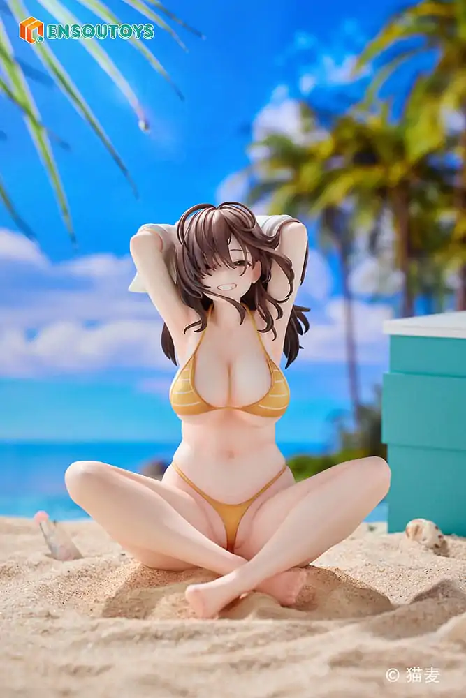Original Character Statue Danjo no Yujo ga Seiritsu Dekinai Type no Onna Tomodachi 15 cm Produktfoto
