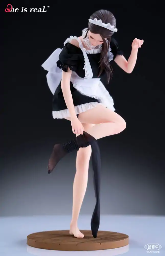 Original Character Dress Series PVC Statue 1/6 She is real Water Droplet Maid 27 cm Produktfoto