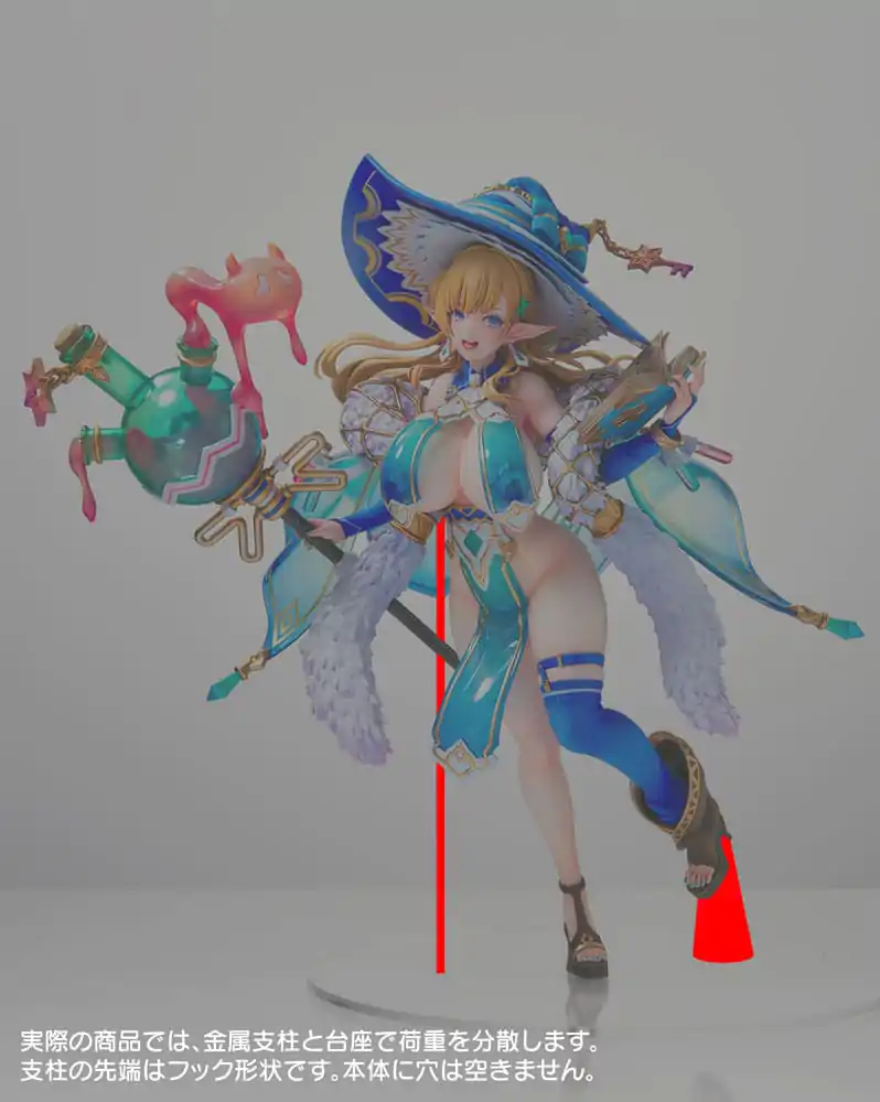 Original Character Elf Village Series PVC Statue 1/6 15th Villager Milklinde Antenna 25 cm Produktfoto