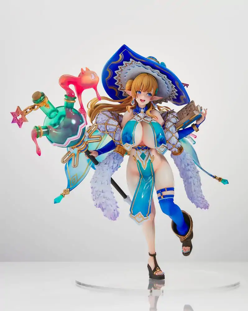 Original Character Elf Village Series PVC Statue 1/6 15th Villager Milklinde Antenna 25 cm Produktfoto