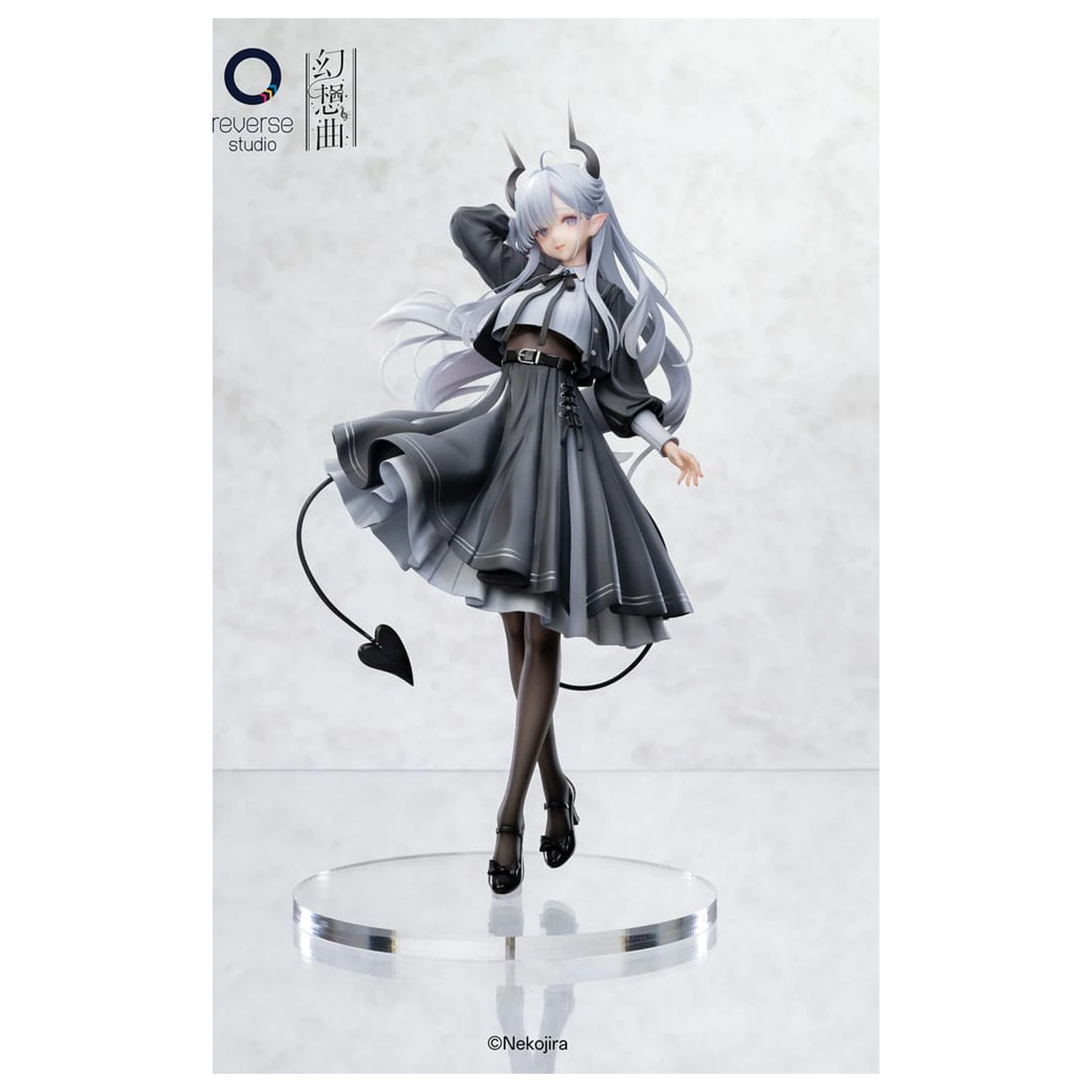 Original Character Fantasias Series Statue 1/6 Set aus 2 Thea-chan Apprentice Succubus Ver. (Regular Outfit & Underwear Edition) 29 cm Produktfoto