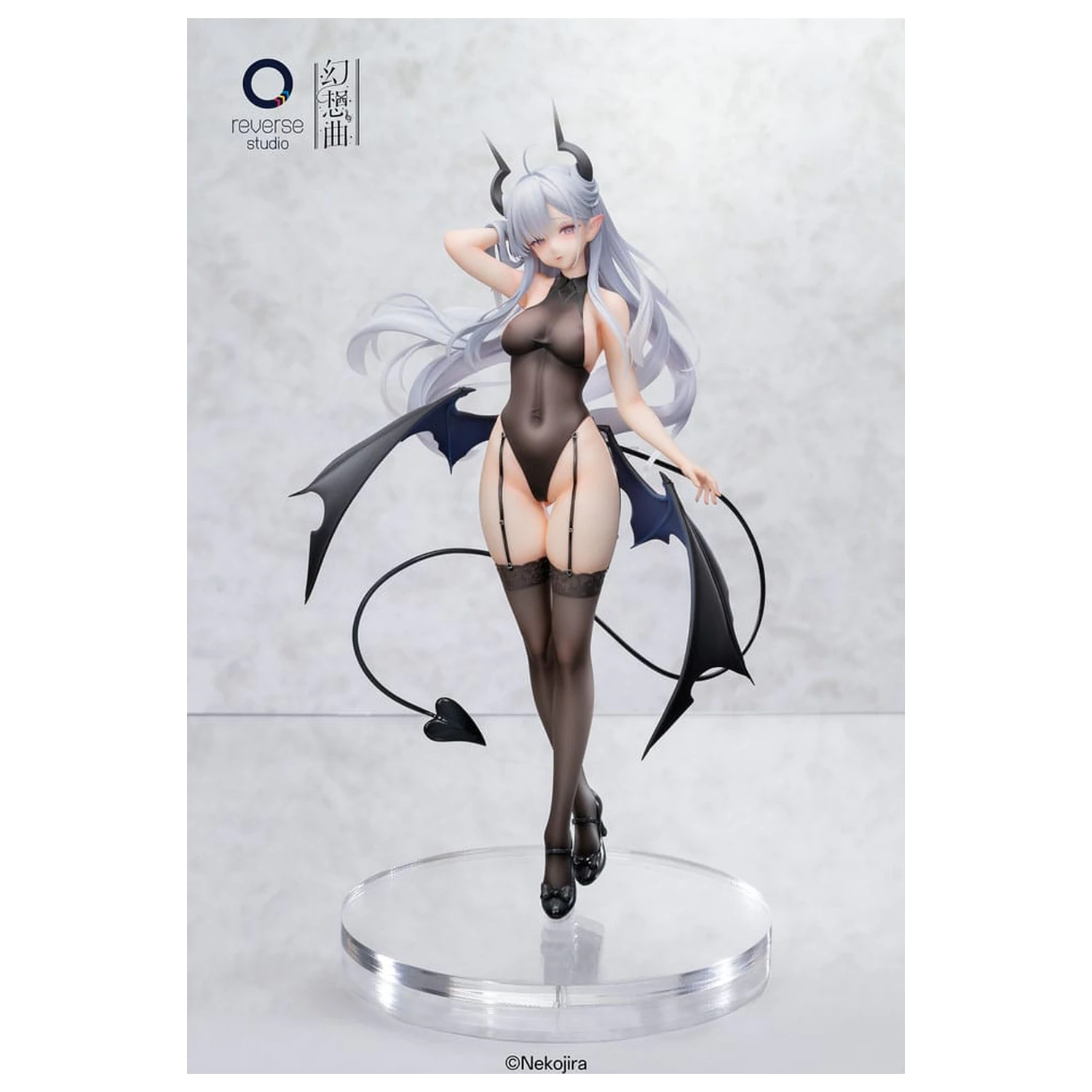 Original Character Fantasias Series Statue 1/6 Set aus 2 Thea-chan Apprentice Succubus Ver. (Regular Outfit & Underwear Edition) 29 cm Produktfoto