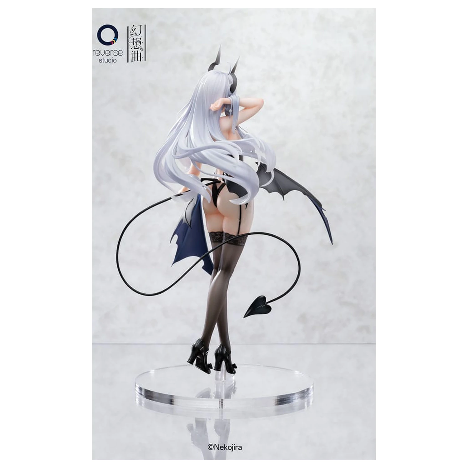 Original Character Fantasias Series Statue 1/6 Set aus 2 Thea-chan Apprentice Succubus Ver. (Regular Outfit & Underwear Edition) 29 cm Produktfoto