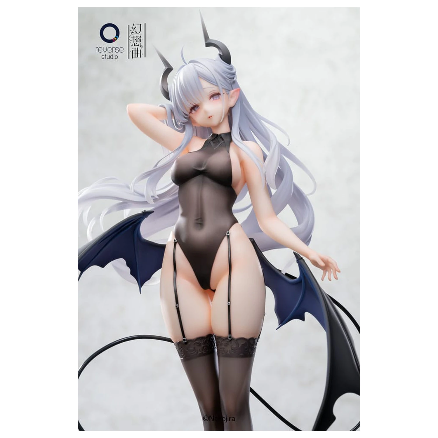 Original Character Fantasias Series Statue 1/6 Set aus 2 Thea-chan Apprentice Succubus Ver. (Regular Outfit & Underwear Edition) 29 cm Produktfoto