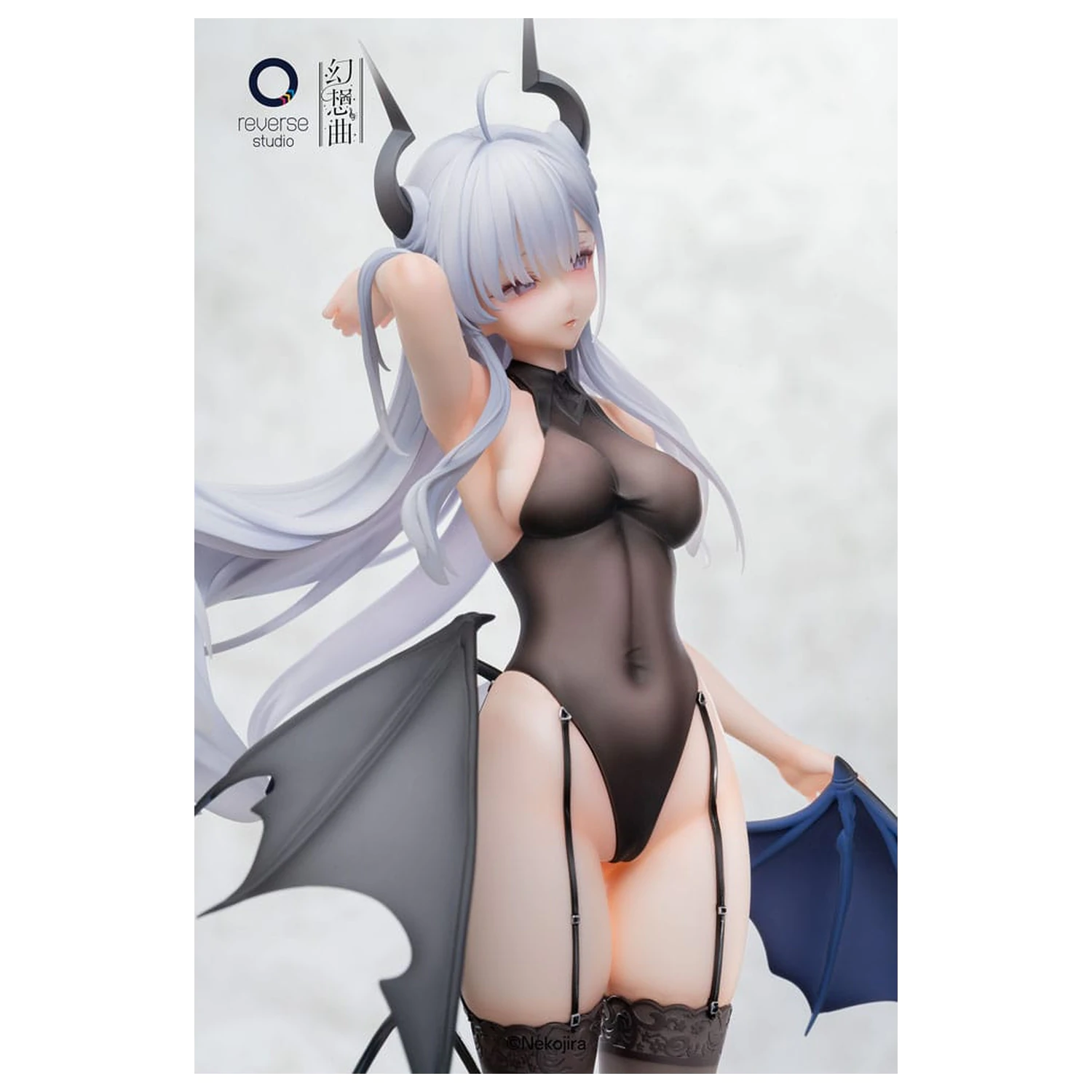 Original Character Fantasias Series Statue 1/6 Set aus 2 Thea-chan Apprentice Succubus Ver. (Regular Outfit & Underwear Edition) 29 cm Produktfoto