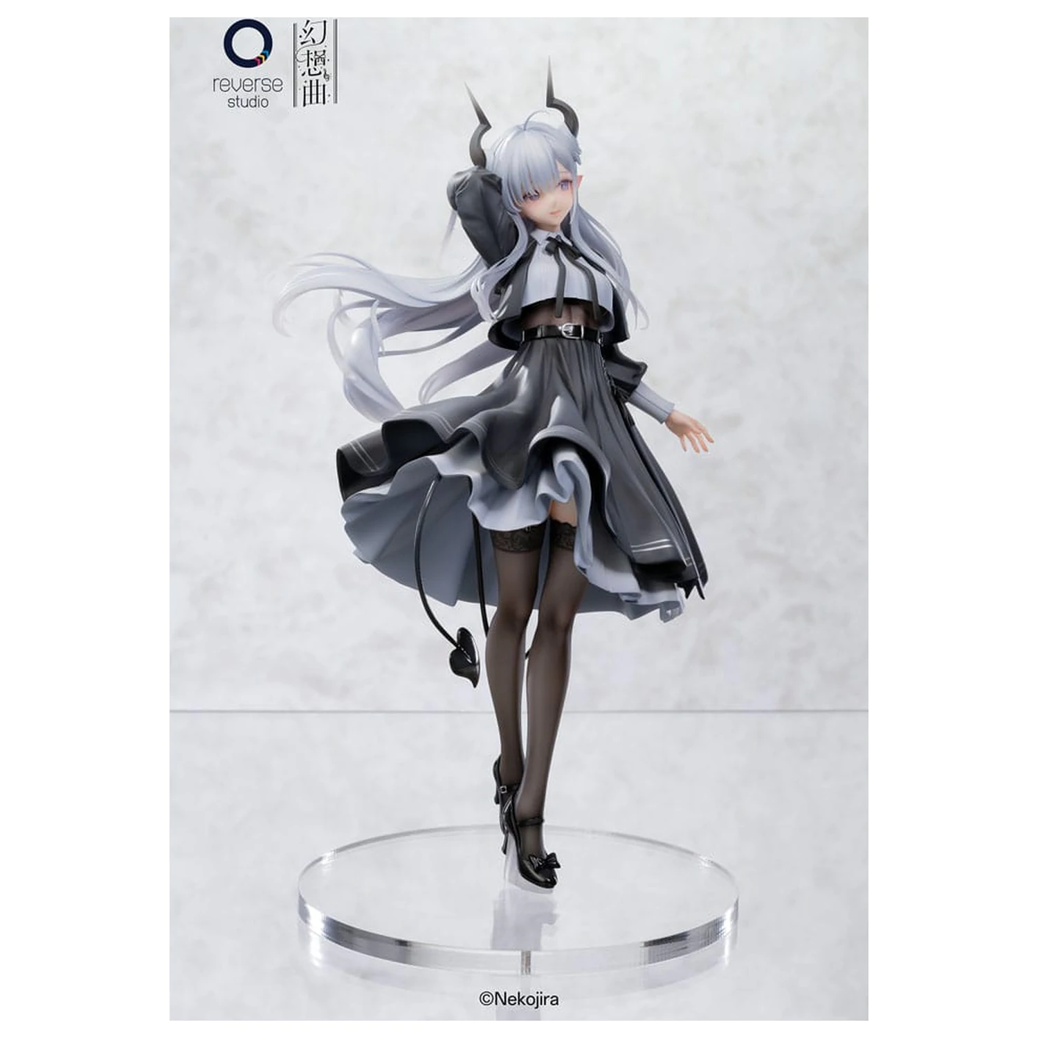 Original Character Fantasias Series Statue 1/6 Set aus 2 Thea-chan Apprentice Succubus Ver. (Regular Outfit & Underwear Edition) 29 cm Produktfoto