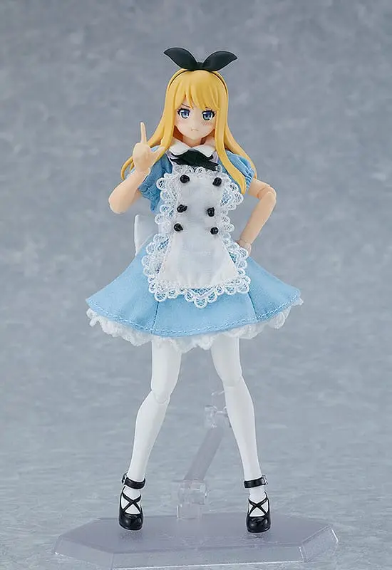 Original Character Figma Actionfigur Female Body (Alice) with Dress and Apron Outfit 13 cm termékfotó