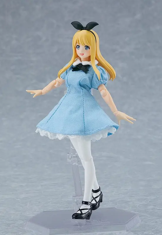 Original Character Figma Actionfigur Female Body (Alice) with Dress and Apron Outfit 13 cm termékfotó