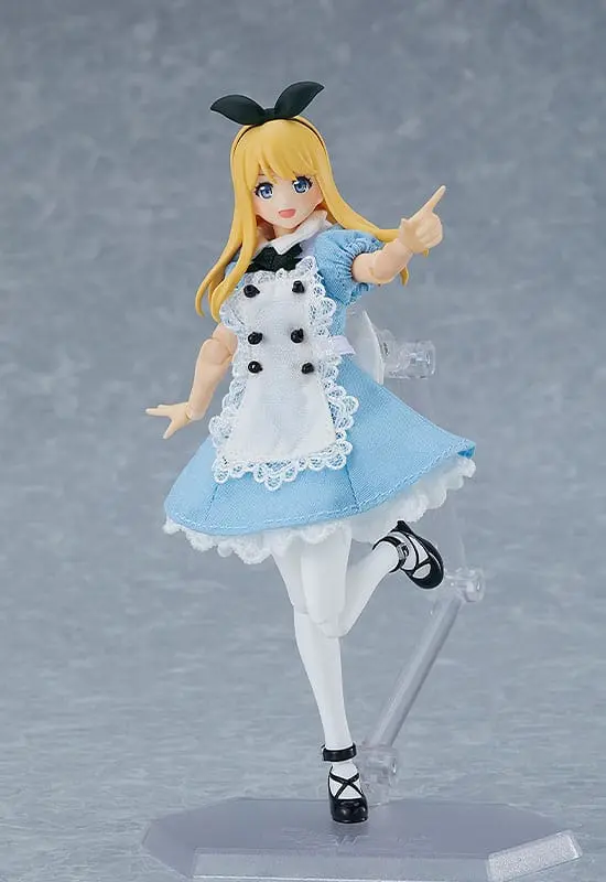 Original Character Figma Actionfigur Female Body (Alice) with Dress and Apron Outfit 13 cm termékfotó