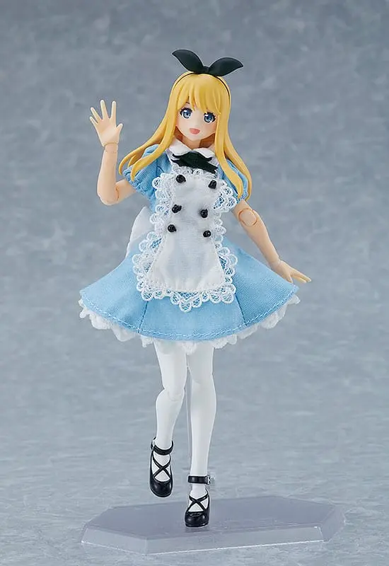 Original Character Figma Actionfigur Female Body (Alice) with Dress and Apron Outfit 13 cm termékfotó