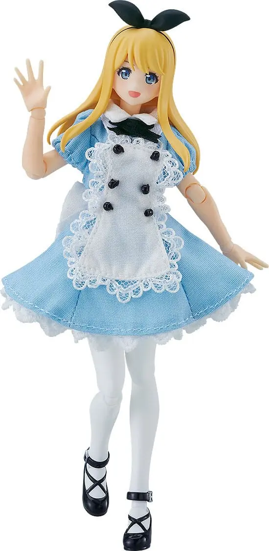 Original Character Figma Actionfigur Female Body (Alice) with Dress and Apron Outfit 13 cm termékfotó