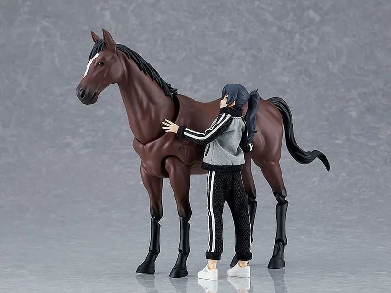 Original Character Figma Actionfigur Wild Horse (Bay) 19 cm termékfotó